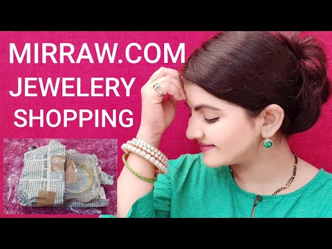 BRIDAL KANGAN SHOPPING | MIRRAW.COM JEWELLERY | क्या मंगाया था और क्या मिला ? RARA