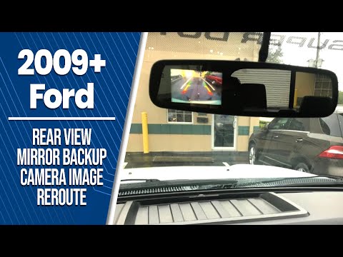 2009+ Ford Rear View Mirror Backup Rear Camera Reroute Interface - Easy Install!