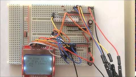 Nokia 5110 Arduino Display