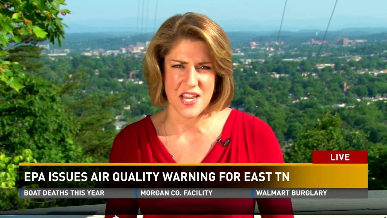 EPA issues air pollution warning for Knoxville, Tenn. YouTube