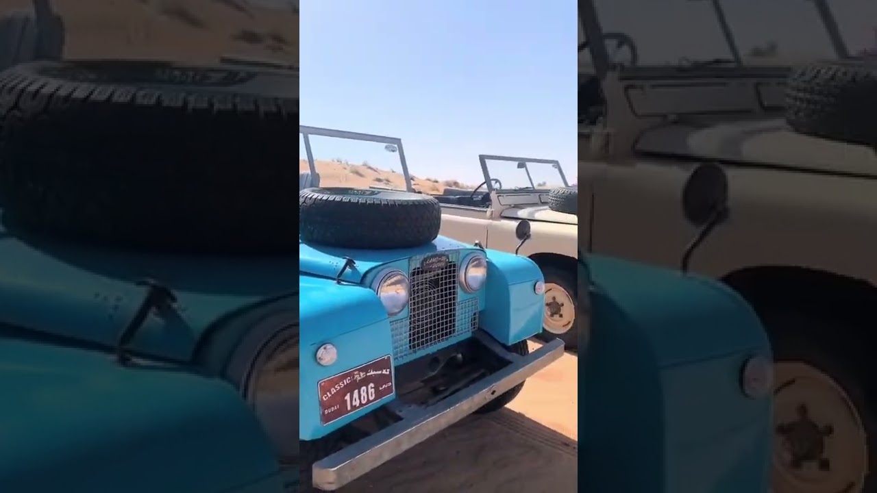 Julian...the desert...and some classic Land Rovers. #shorts