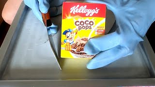 Kelloggs Coco Pops Ice Cream Rolls Street Food Asmr Yummy Fc