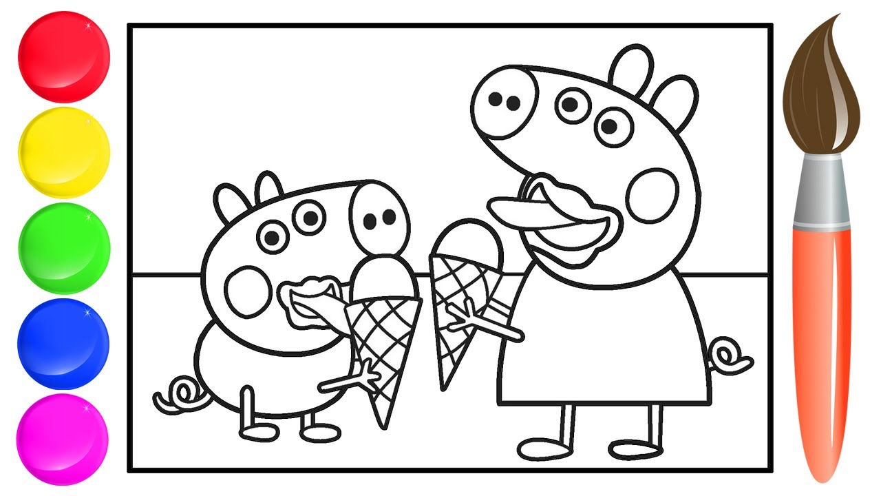 Desenhos para Colorir Peppa Pig: Mais de 30 opções para a criançada!