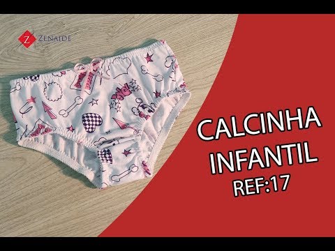 CALCINHA INFANTIL  - REF 17