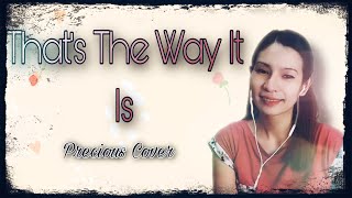 Thats The Way It Is Céline Dion Precious Cover w/Lyrics