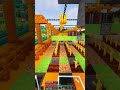 Granja de sandia y calabazas 😱 Tour Survival 😱 #minecraft #shorts