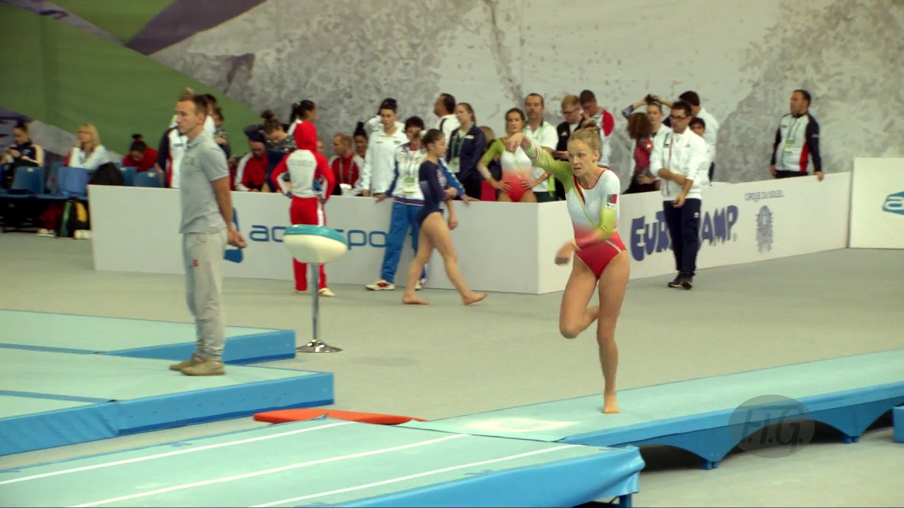 artistic travel BARBA Maria (POR) - 2018 Trampoline Worlds, St. Petersburg (RUS) - Qualification Tumbling R2
