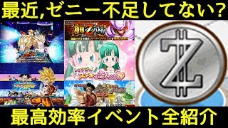 ドッカンバトル 効率の良いゼニーの稼ぎ方全紹介 低難易度イベントでもガッツリ稼ぐ Youtube