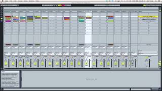Ableton LIVE - Setting trigger points (session view)