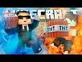 ЧТО СИЛЬНЕЕ, ЛЁД ИЛИ ОГОНЬ? TNT WARS IN MINECRAFT