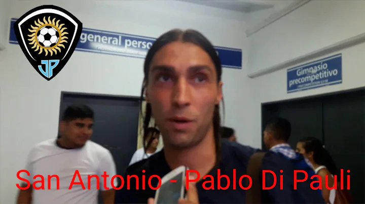 #Video | #SanAntonio | Pablo Di Pauli: "Quiero seg...