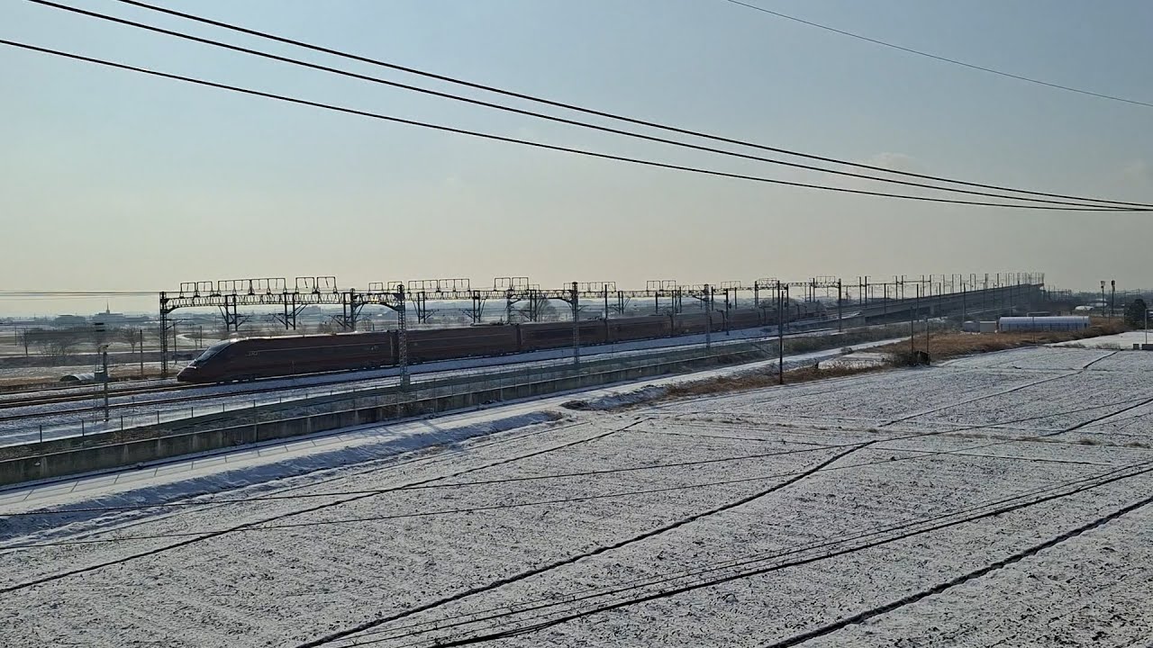 SRT 고속철도 EMU-320 신형 고속 전기동차 시운전 정읍 - 익산 통과 (공주 방향)