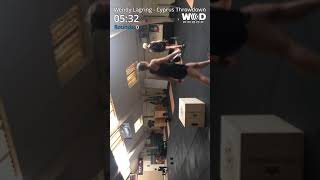Qualifiers Cyprus Throwdown, Wendy Lagring, Crossfit Holthem, Scaled Woman 19.2