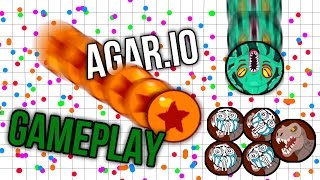 AGAR.IO GAMEPLAY #1 // TRICKSPLIT, CANONSPLIT & SPLITRUNNING!!
