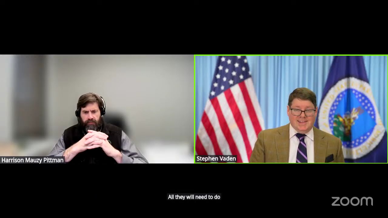 A Conversation with USDA Deputy Secretary Stephen Vaden