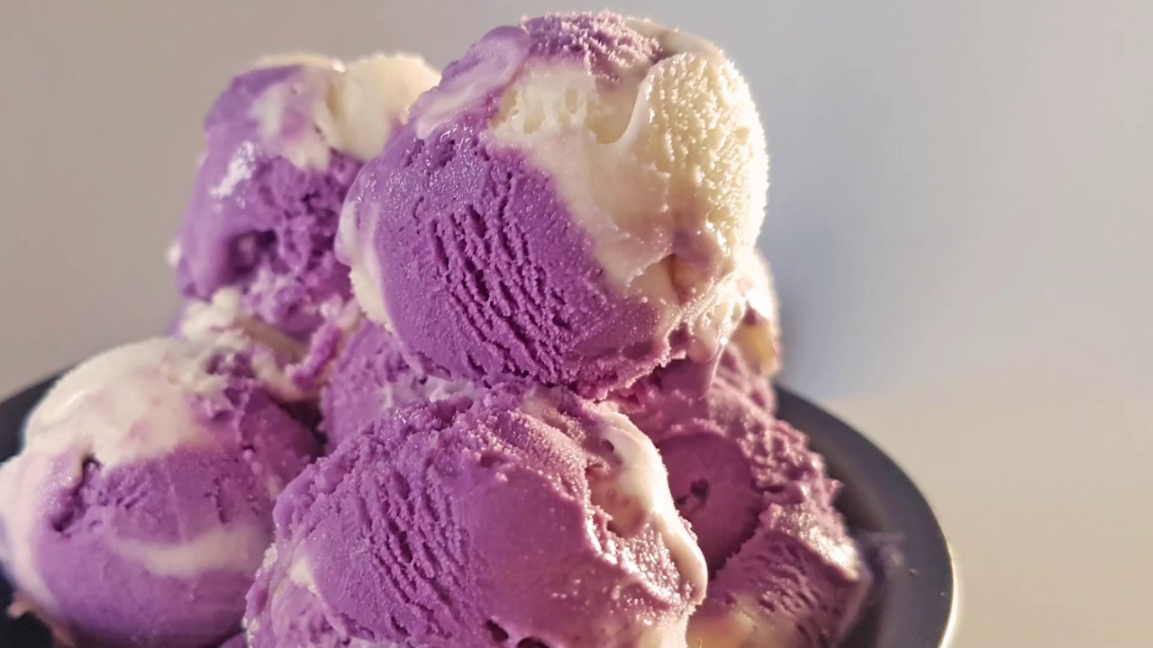 Ube Cheesecake Ice Cream Ice Cream (Authentic Filipino