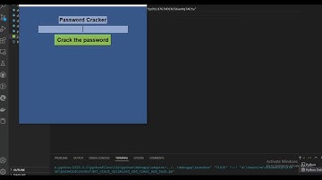 brute force cracker test with hash and writing passwords to a csv file