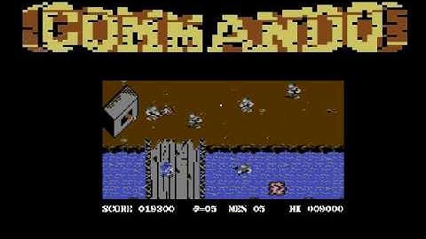 Commando c64 Retro Game Music Remake