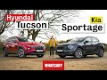 NEW Kia Sportage vs Hyundai Tucson review – best hybrid SUV? | What Car?