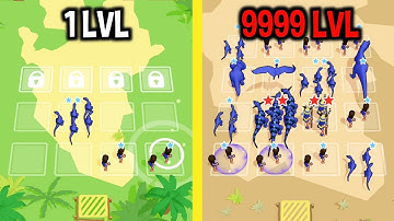 MAX LEVEL in Jurassic History Raid Game