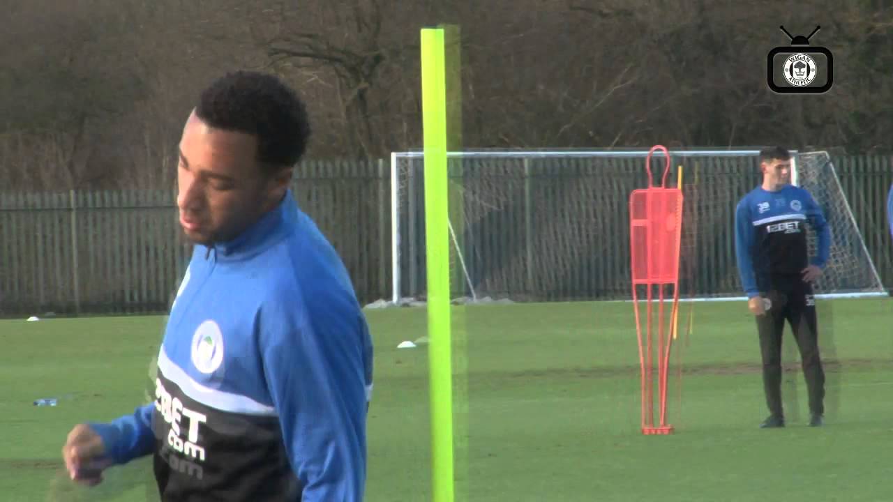 NICKY MAYNARD TRAINING WITH HIS NEW TEAM MATES