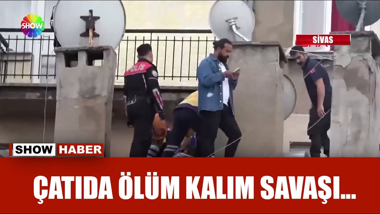 Tamir için çıktığı çatıda kalp krizi geçirdi!