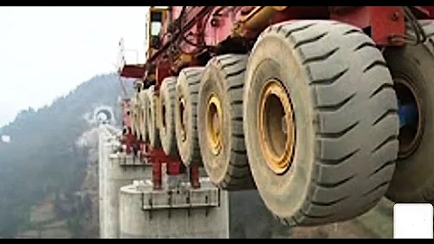 🔥►► 580 Ton Bridge Girder Erection Monster Machine  --Creative Ideas! 🔥