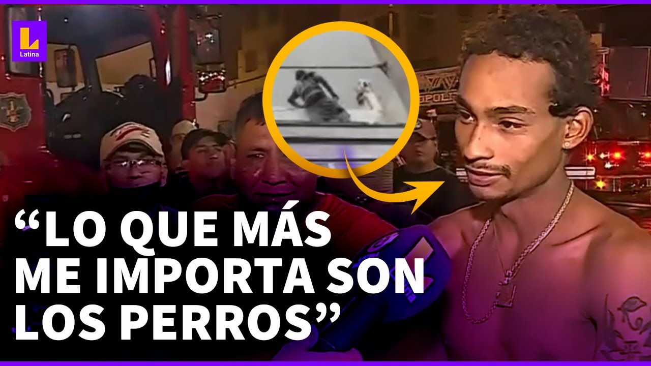 Joven que rescató a 25 perritos: 