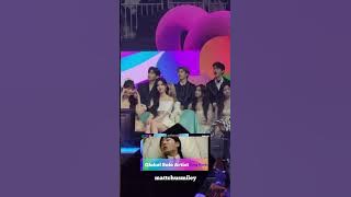 Idols reaction to BTS MMA 2023 Hot Trend nomination & winner VCR [Cut]  cr.vid: mattchusmiley