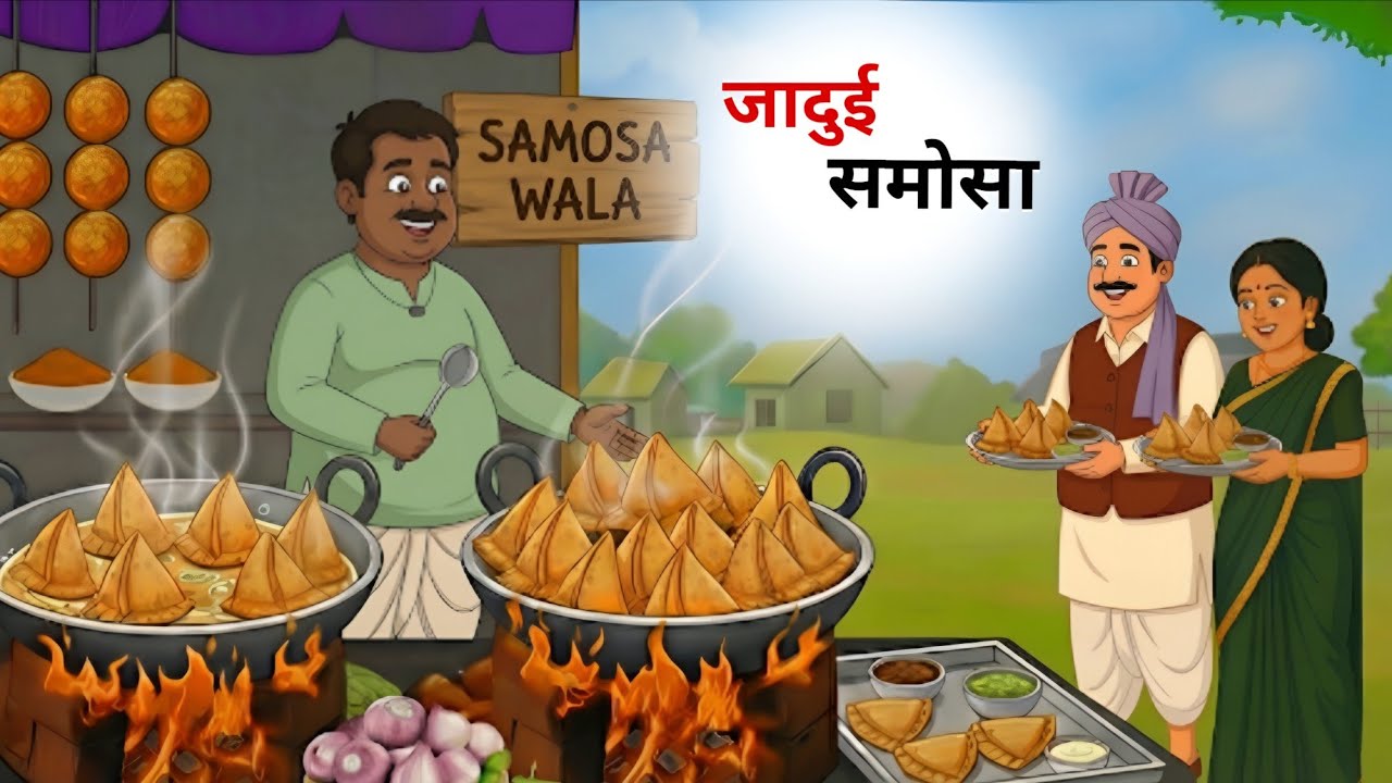 गरीब जादुई समोसे वाला | Gareeb Jadui Samose Wala Hindi Kahani | Hindi ...