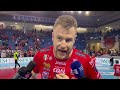 Simon, Zaytsev, Yant e Blengini dopo la vittoria di Gara 2!