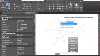 Create convex hull arround different entities