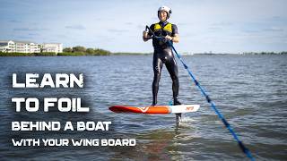 Celebrity Foiling behind a boat with a wing board Net Worth