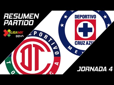 Resumen | Toluca 3 - 1 Cruz Azul | eLiga MX BBVA  - Jornada 4