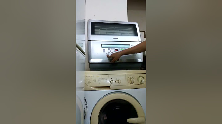 Hướng dẫn sử dụng máy rửa bát national np 60ss5