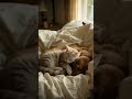 A Cat and a Dog Cuddle together #cute #cat #love #dog #animals #viralvideo #satisfying #shorts