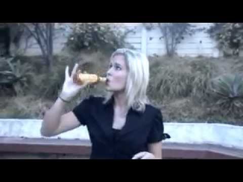 pranks to do on your mom Hot Girl Drinks Bottle of Hot Sauce