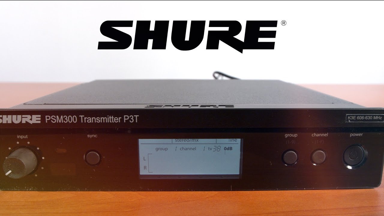 Shure PSM300-K3E Premium Wireless Monitor System | Gear4music