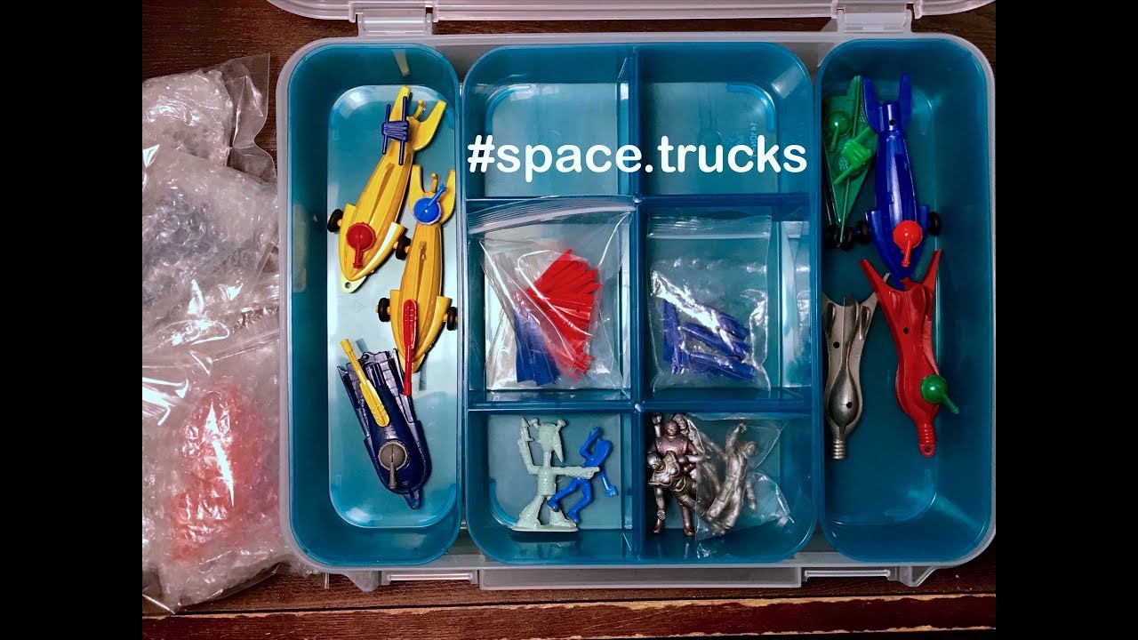 Lido Toys "Captain Video" Collection Update + New Storage Containers By Sterilite