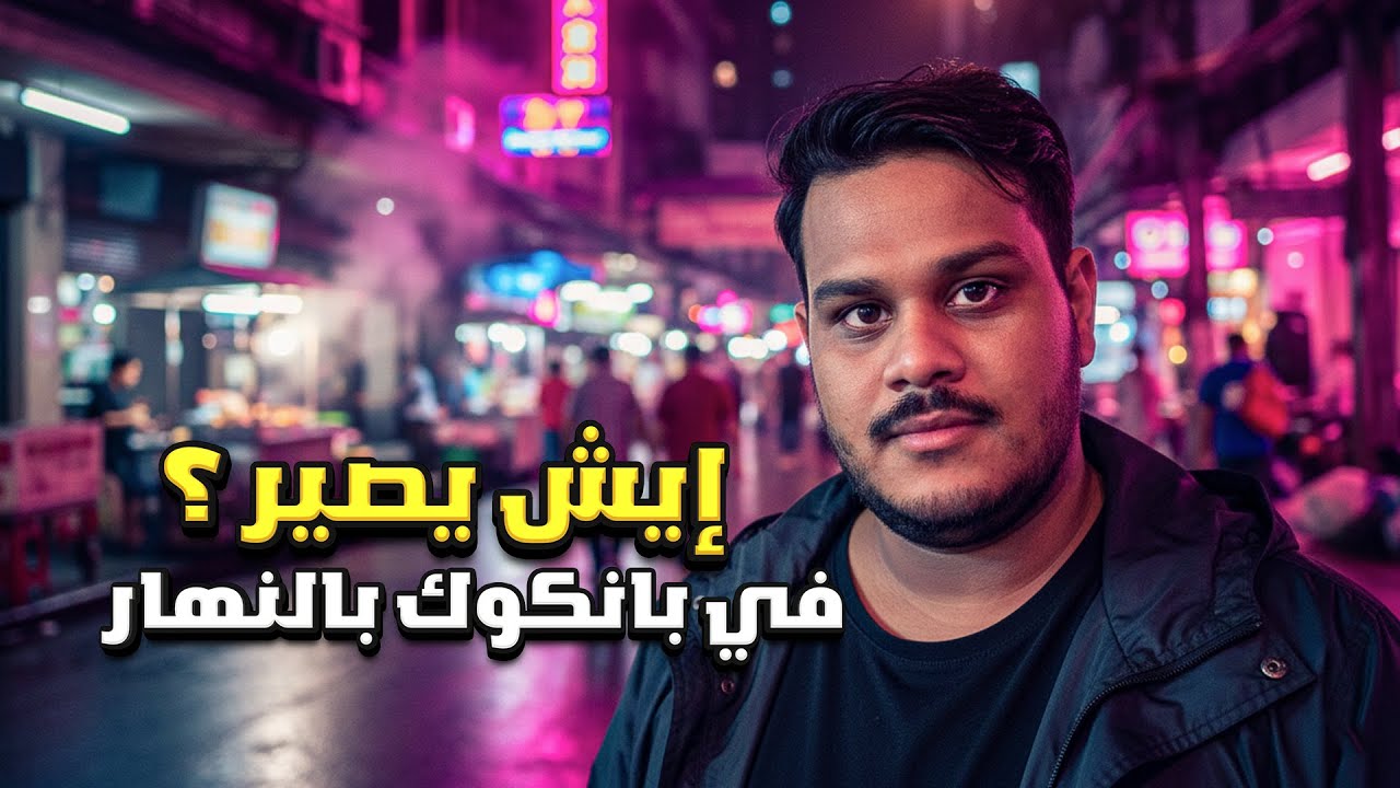عشت الفرق بين حياة الليل والنهار في بانكوك ❌