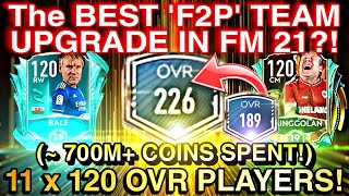 GREATEST F2P LEGACY TEAM Upgrades in Fifa Mobile 21!? (225+ OVR!) 700M+ COINS SPENT! [MAXED OUT]