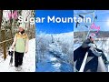 WINTER BREAK in NC || snowboarding, baking, tubing, family