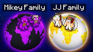 Download Lagu Mikey DARK vs JJ ANGEL Planet in Minecraft (Maizen) MP3