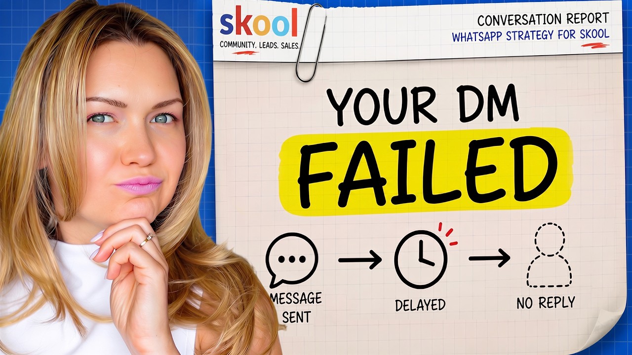 How I Use WhatsApp to Start Sales Conversations with New Skool Members