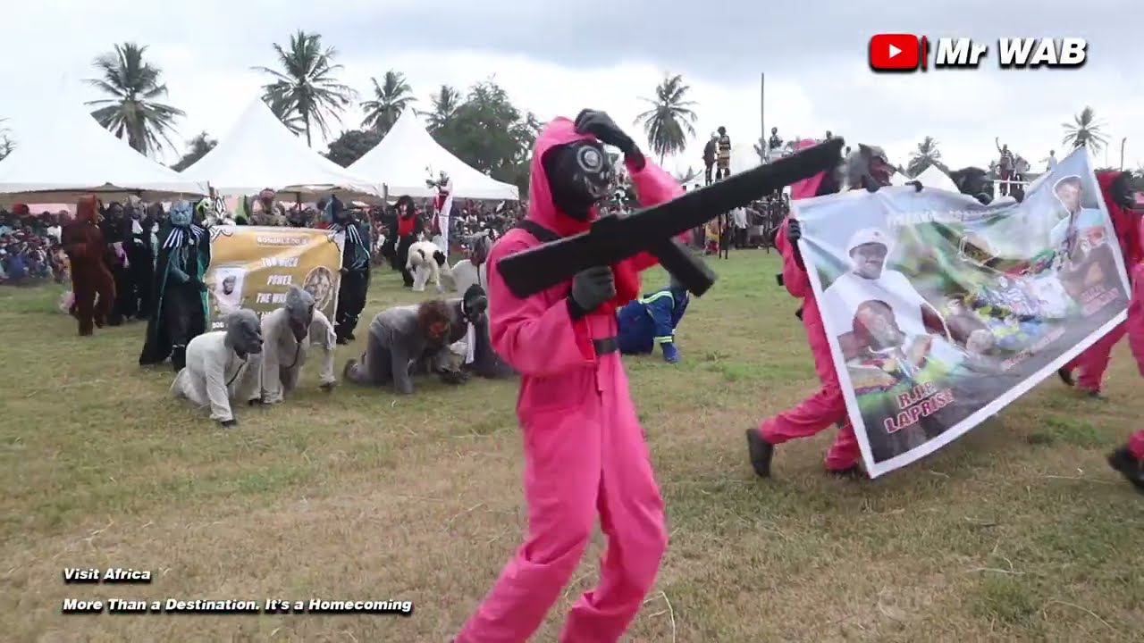 Winneba Fancy Dress Masquerade Festival 2026 (Part 2) | Walking Through the Streets