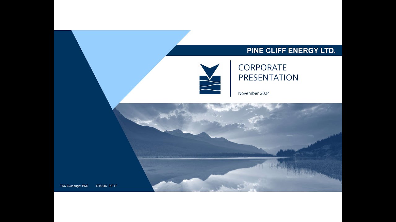 Pine Cliff Energy Limited (OTCQX: PIFYF | TSX: PNE): Virtual Investor ...