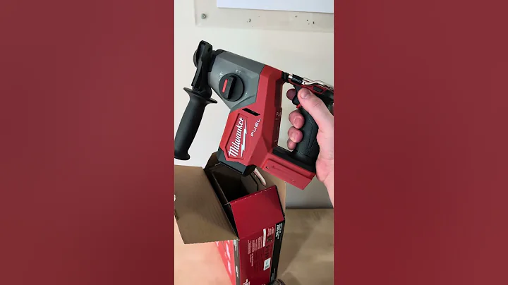 New SDS+ drill from Milwaukee! 2908 M18 compact rotary hammer