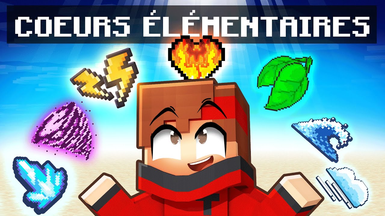 Я читерил с ELEMENTAL HEARTS в Minecraft!