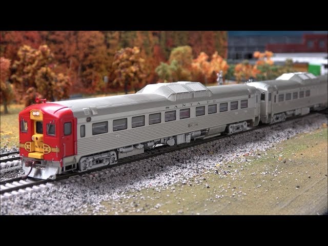 Locomotive PROTO 1000 HO - BUDD RDC Santa Fe DC-191 - Digitale - Occasion