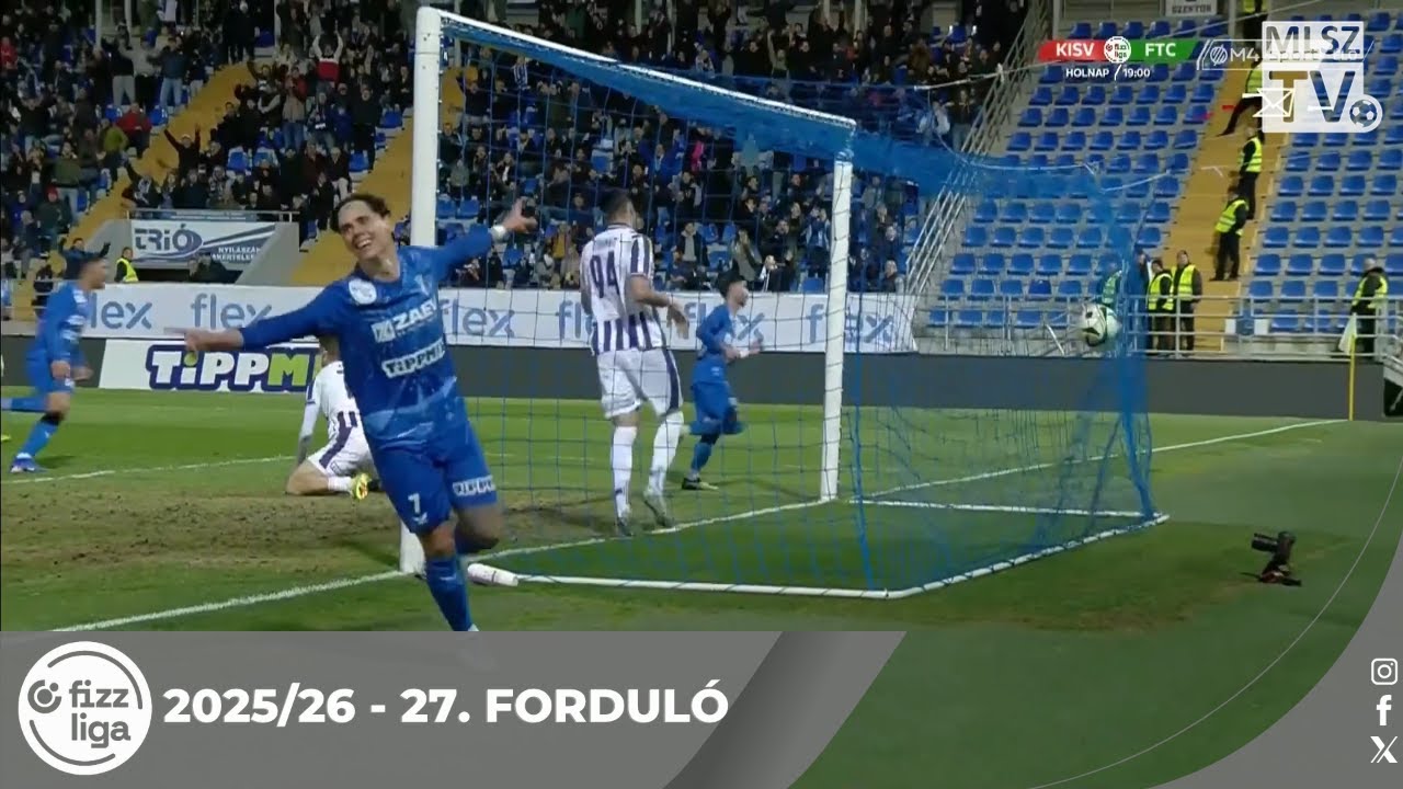 ZTE FC – Újpest FC | 2-0 | (0-0) | Fizz Liga | 27. forduló | MLSZTV